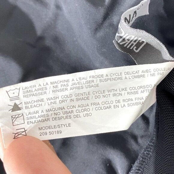 Christina Black One Piece Swimsuit Bathing Suit With Decorated Décolletage 14 - Picture 11 of 13